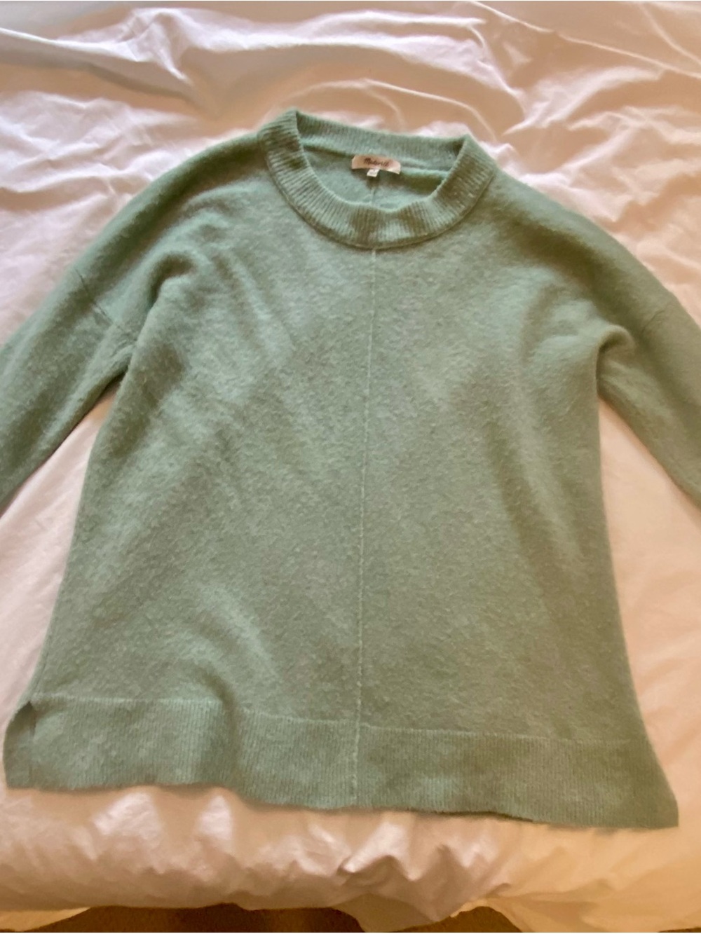 Madewell Mint Green Crewneck Sweater